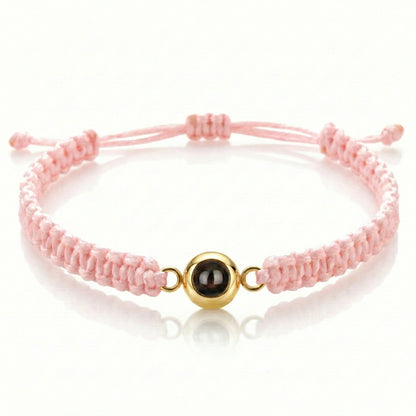 Personalised Classic Loop Photo Projection Bracelet